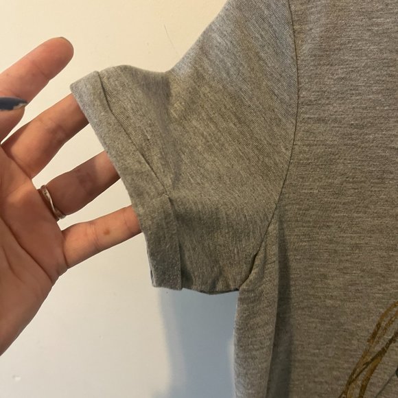 MAURICES | Women's 'Simply Blessed' Shirt Grey Size Small - Picture 6 of 9